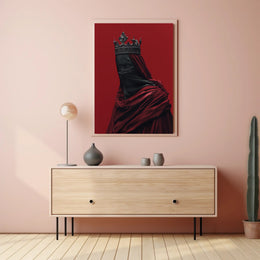 The Enigmatic Monarch Art Print Poster for Home Decor PosterGoat