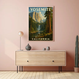 Yosemite National Park California Poster