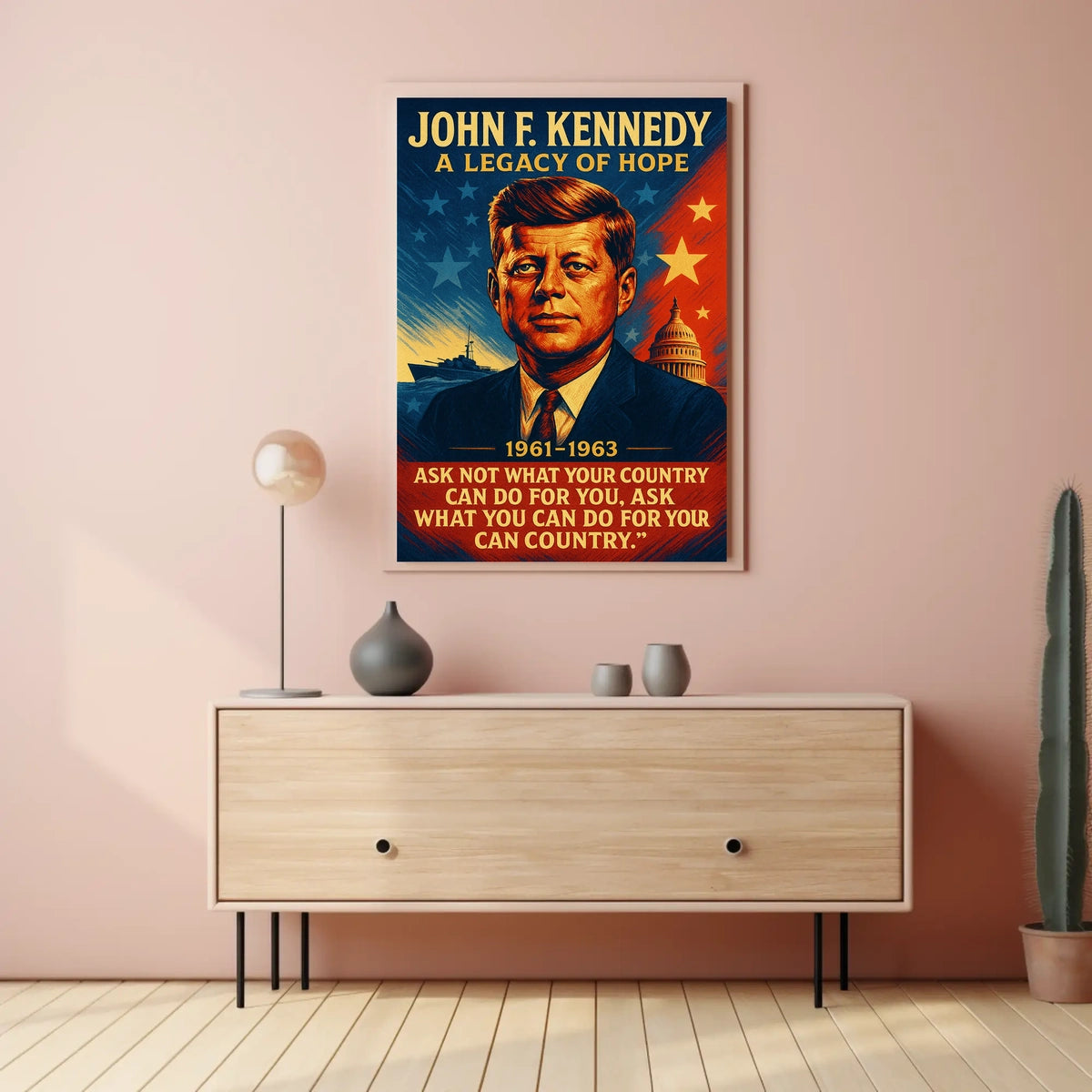 John F. Kennedy – A Legacy of Hope Poster