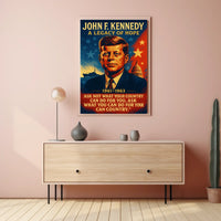 John F. Kennedy – A Legacy of Hope Poster