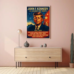 John F. Kennedy – A Legacy of Hope Poster
