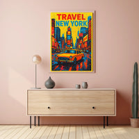 Travel New York Poster