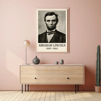 Abraham Lincoln Tribute Photography Poster