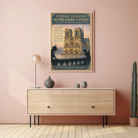Eternal Elegance: Notre-Dame de Paris Poster PosterGoat