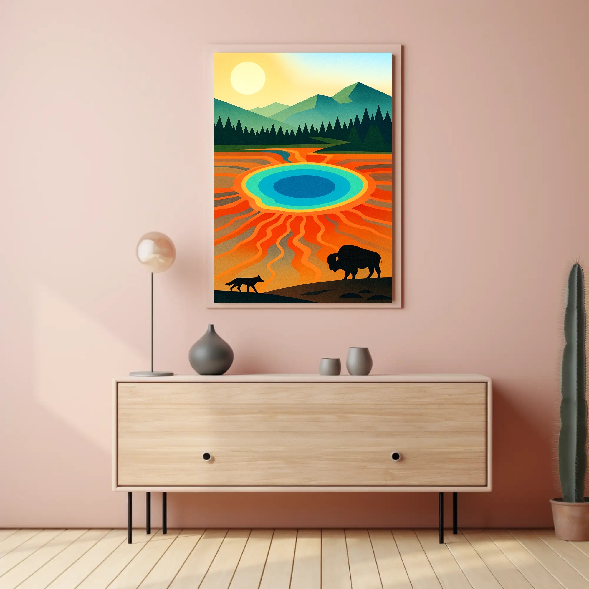 Yellowstone Wonders Poster PosterGoat
