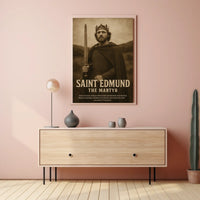 Saint Edmund The Martyr Poster