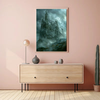 Haunting Gothic Castle Fantasy or Mythology Poster PosterGoat