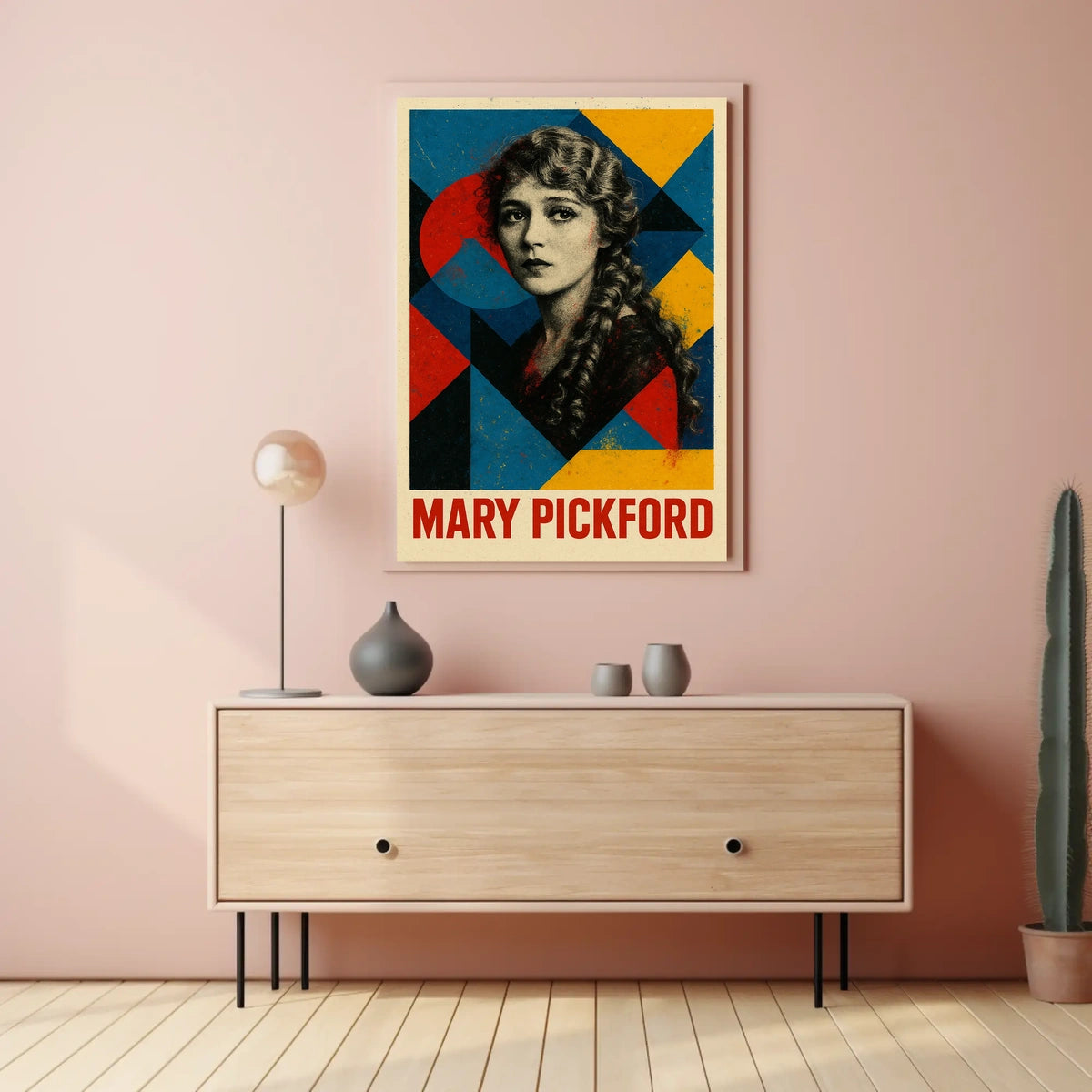 Mary Pickford Art Poster