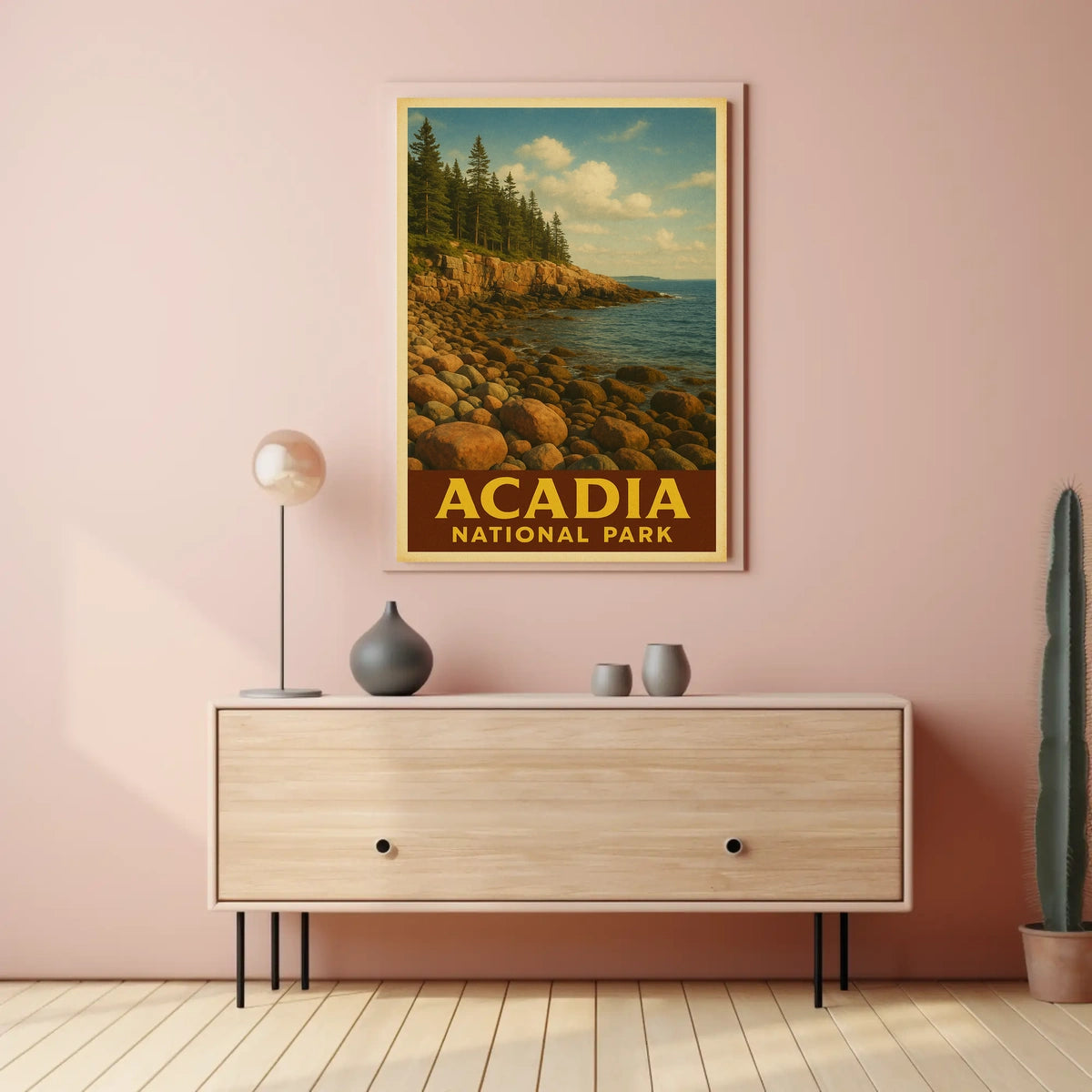 Acadia National Park Poster