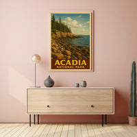 Acadia National Park Poster