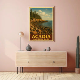 Acadia National Park Poster