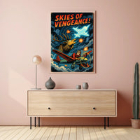 Skies of Vengeance Poster PosterGoat
