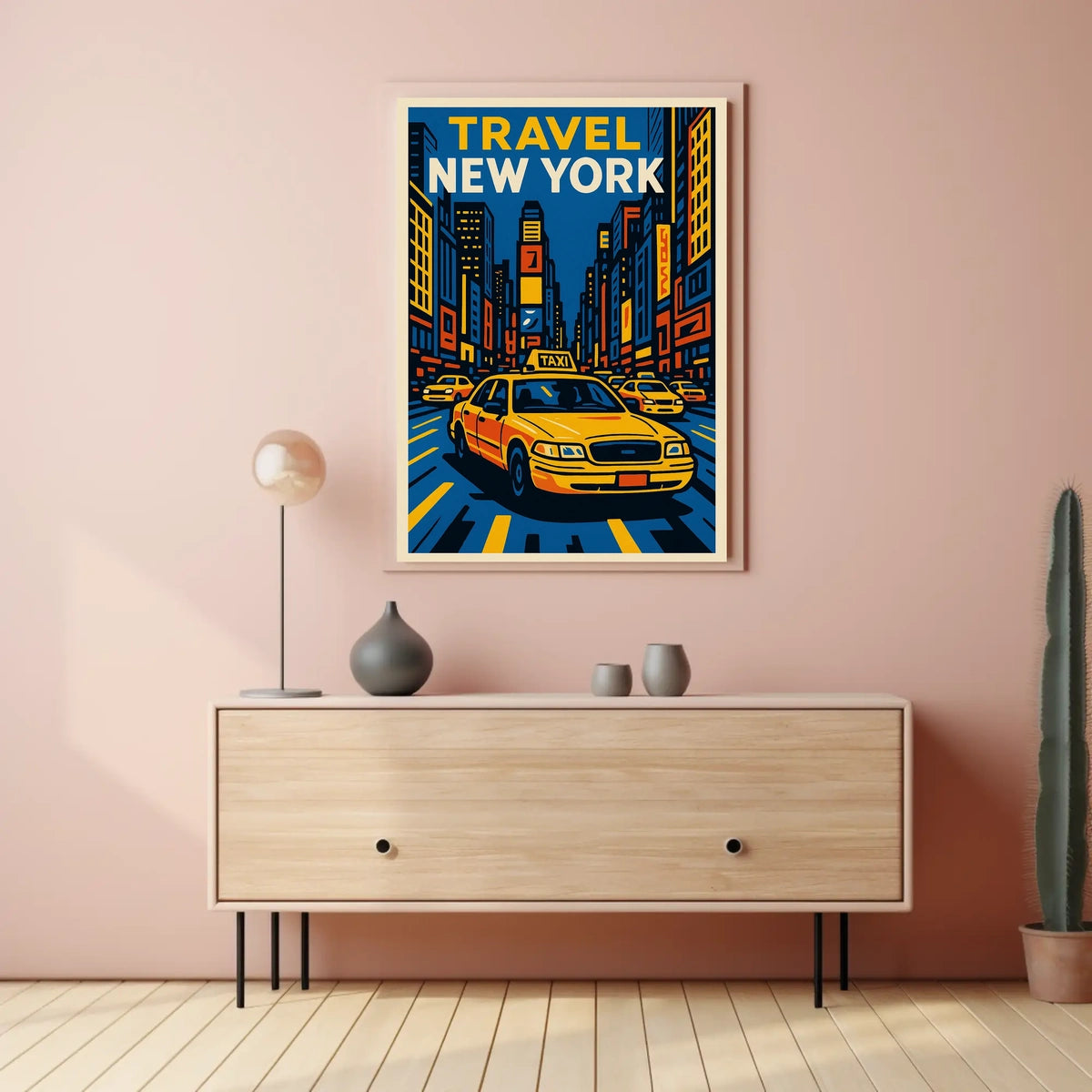 Travel New York Poster