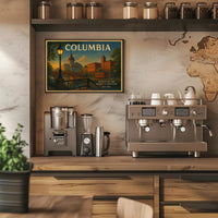 Columbia Historic Charm Travel Poster Print