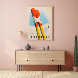 Autriche Travel Poster PosterGoat