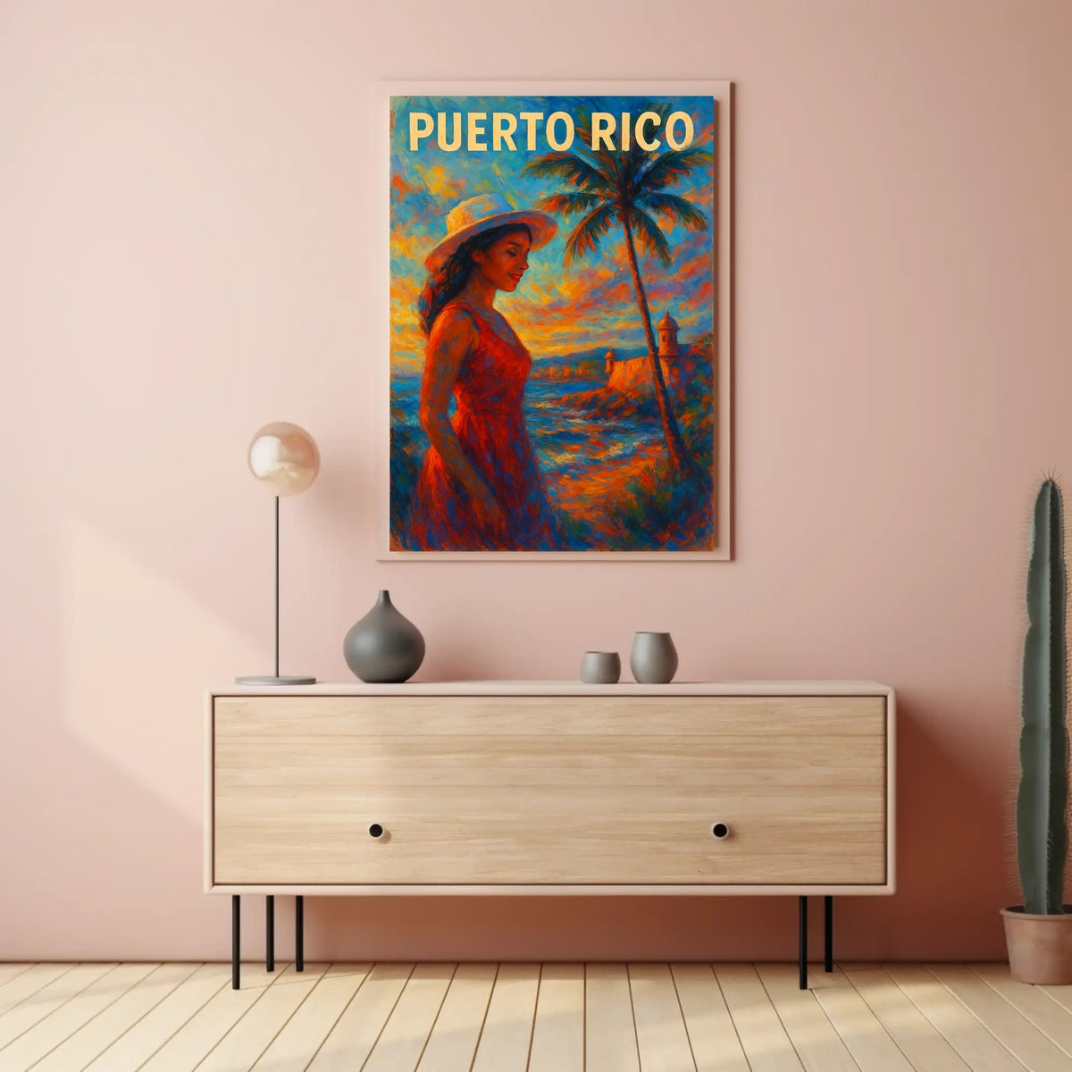Puerto Rico Tropical Paradise Poster