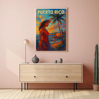Puerto Rico Tropical Paradise Poster