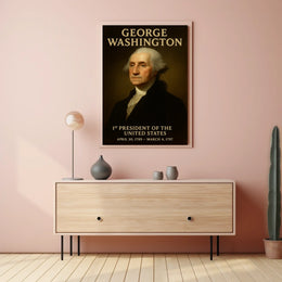 George Washington 1St President Poster