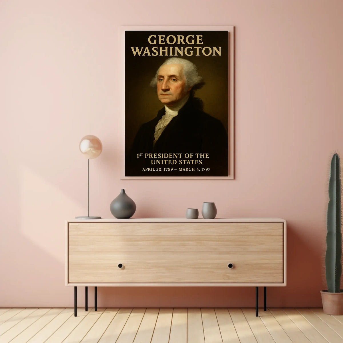 George Washington 1St President Poster