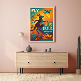 Explore Australia's Vibrant Beauty Travel Poster PosterGoat