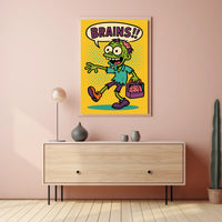 Brains Poster
