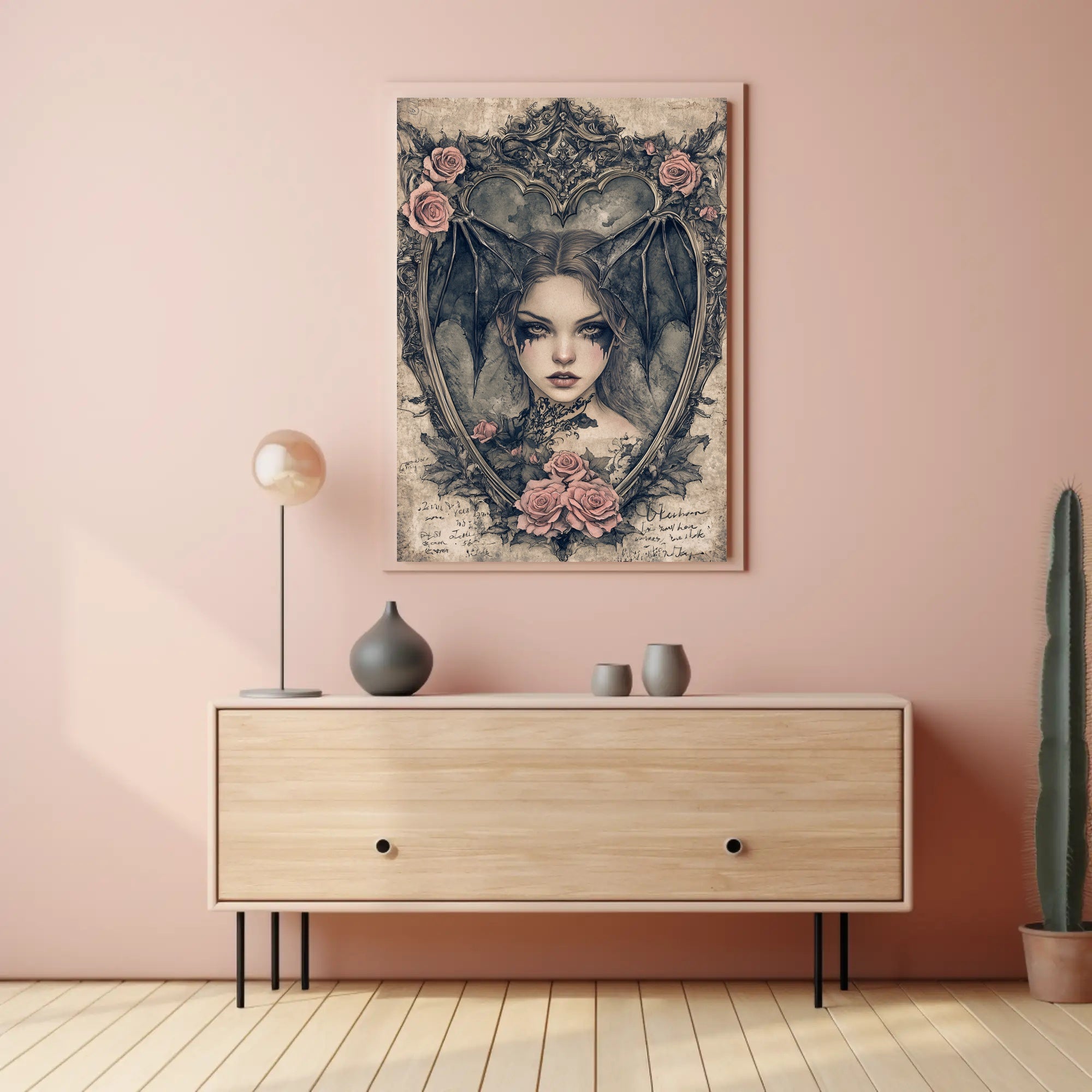 Gothic Elegance Poster