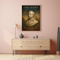 James Monroe A Legacy of Leadership Poster