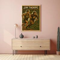Jim Thorpe A Trailblazing Legend Poster