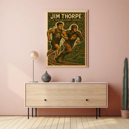 Jim Thorpe A Trailblazing Legend Poster