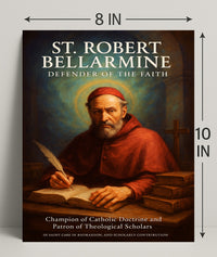 St. Robert Bellarmine Defender of the Faith Poster PosterGoat