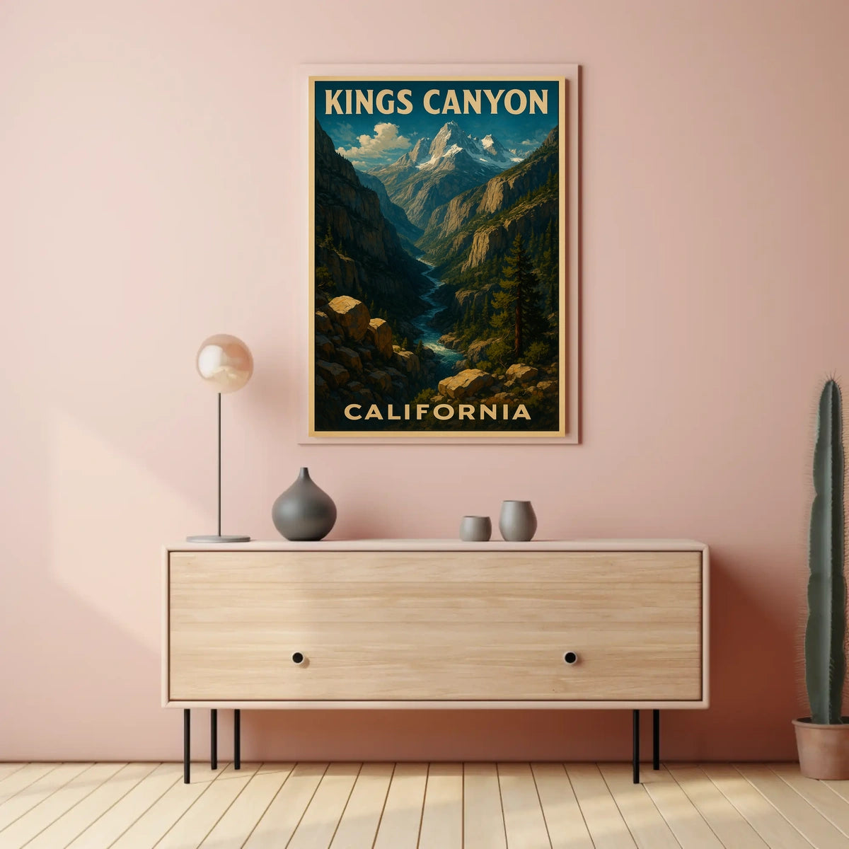 Kings Canyon National Park Poster