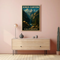 Kings Canyon National Park Poster