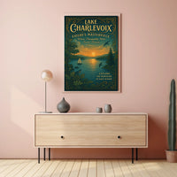 Lake Charlevoix NatureS Masterpiece Poster