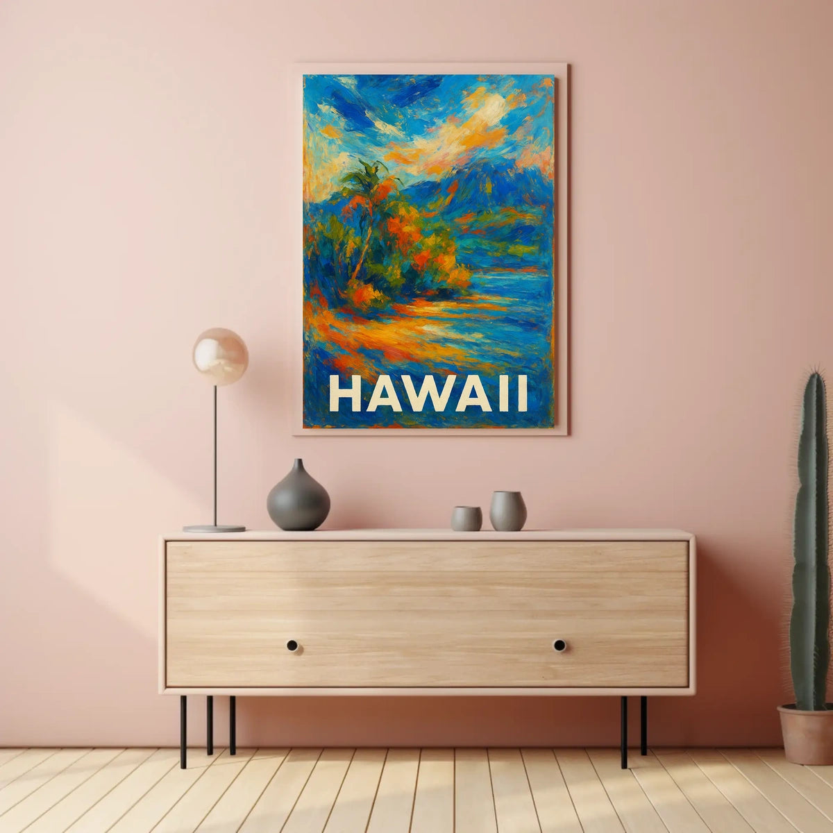 Tropical Paradise Hawaii Poster