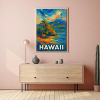 Tropical Paradise Hawaii Poster