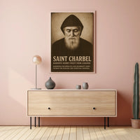 Saint Charbel Maronite Hermit Priest Poster