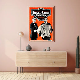 Duval-Baldi Magic and Music Vintage Entertainment Poster