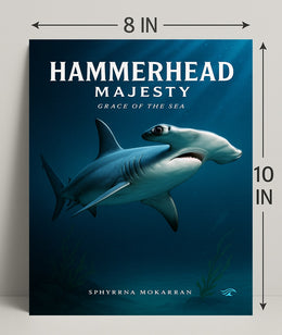 Hammerhead Majesty Poster PosterGoat