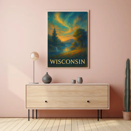 Wisconsin Landscape Poster
