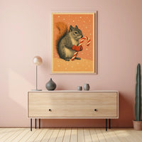 Squirrel Poster
