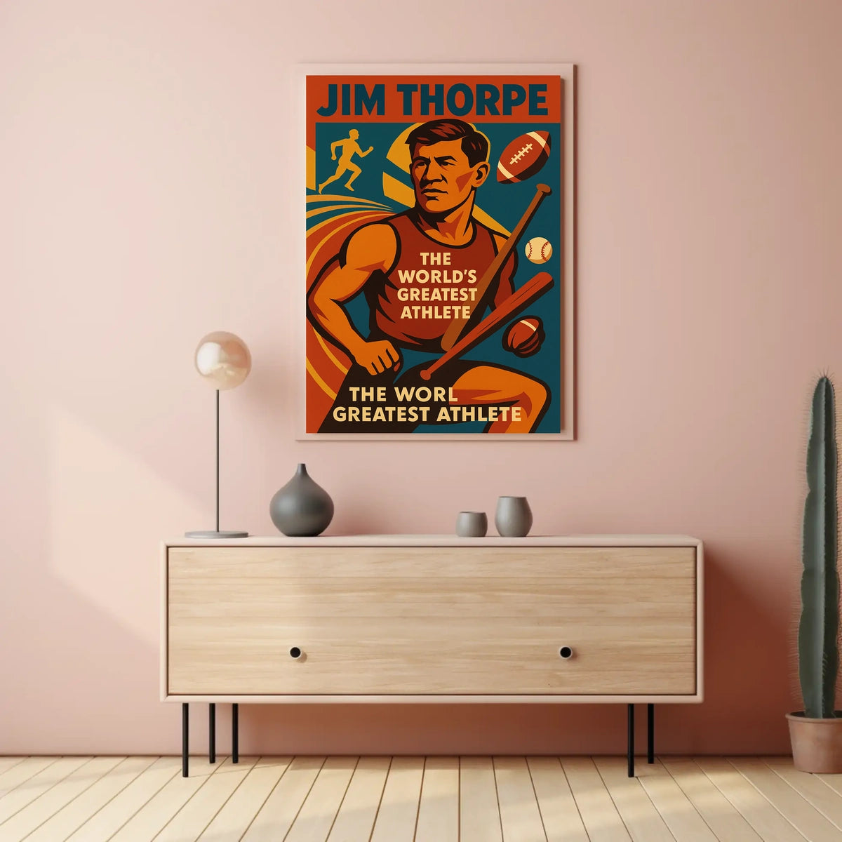 The Worlds Greatest Athlete Poster