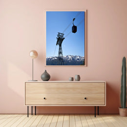 Scenic Cable Car Journey Poster