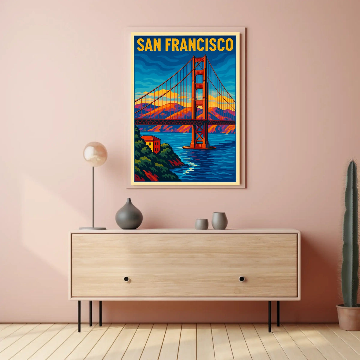 San Francisco Skyline Poster