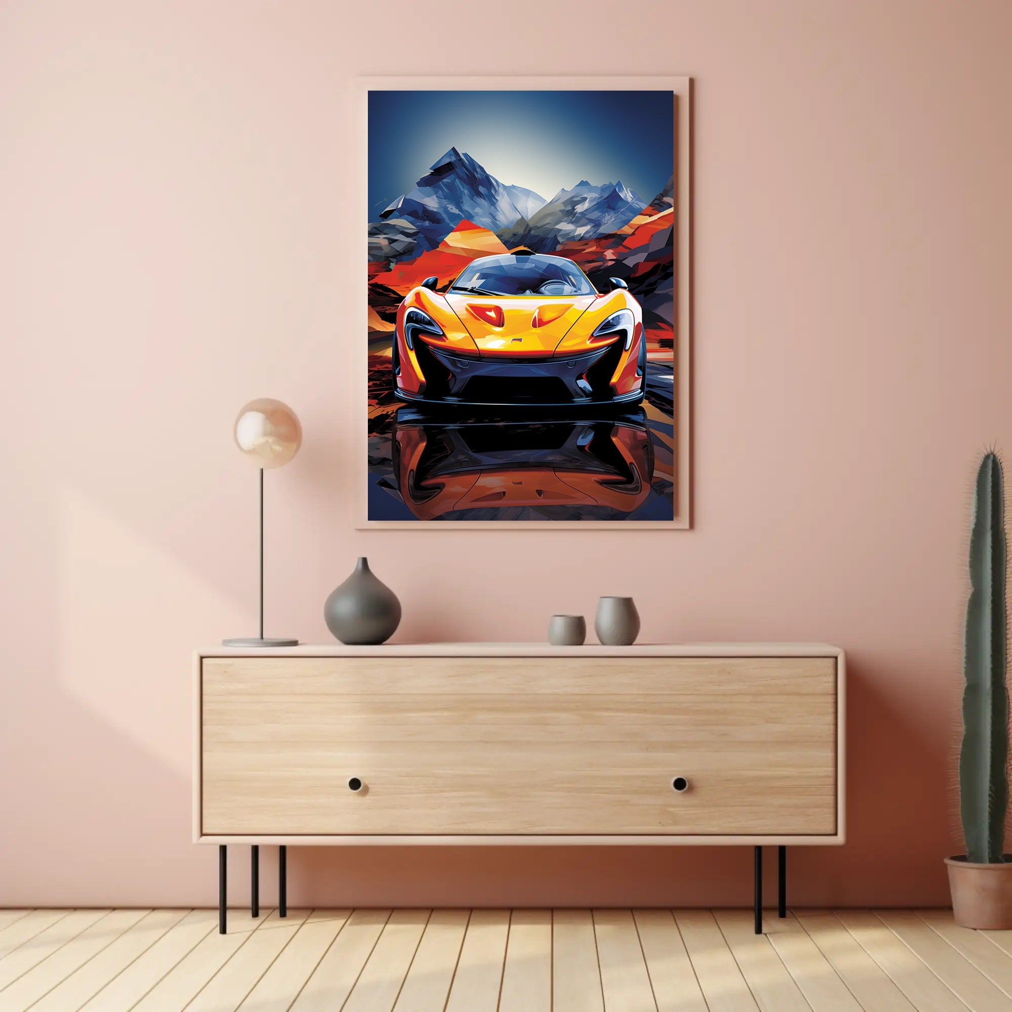 Speed and Serenity Poster PosterGoat