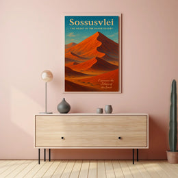 Sossusvlei The Heart of the Namib Desert Poster