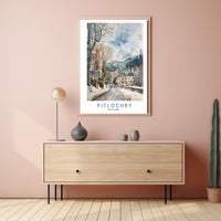 Winter in Pitlochry Poster