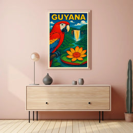 Guyana A Tropical Paradise Poster