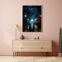 Mysterious Night In The Park Poster