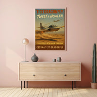 T-37 Dragonfly Military Fighter Jet
