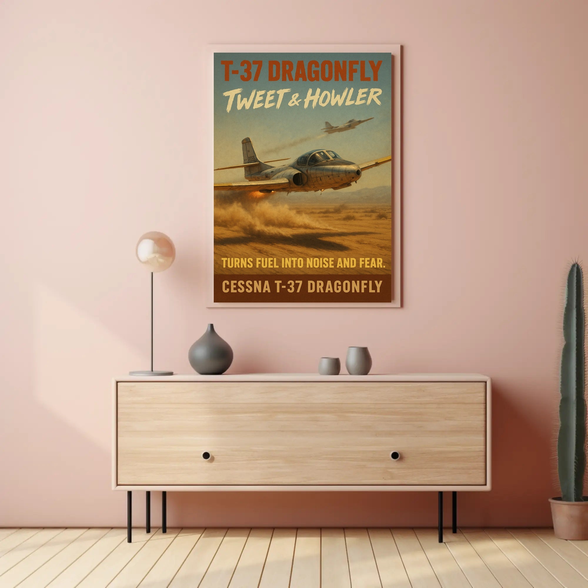 T-37 Dragonfly Military Fighter Jet
